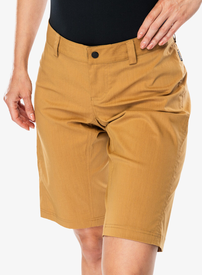 Original Pantaloni scurti ciclism femei Mons Royale Virage Bike Shorts 2.0 - cumin