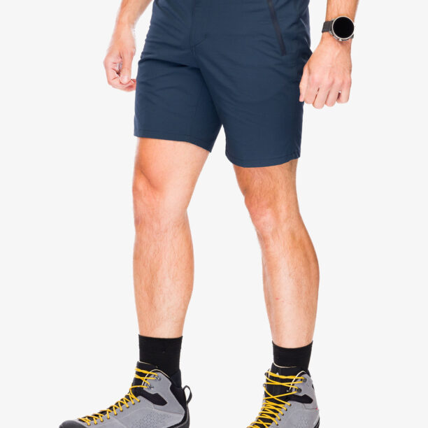 Cumpăra Pantaloni scurti drumetie Fjallraven Abisko Trail Stretch Shorts - navy