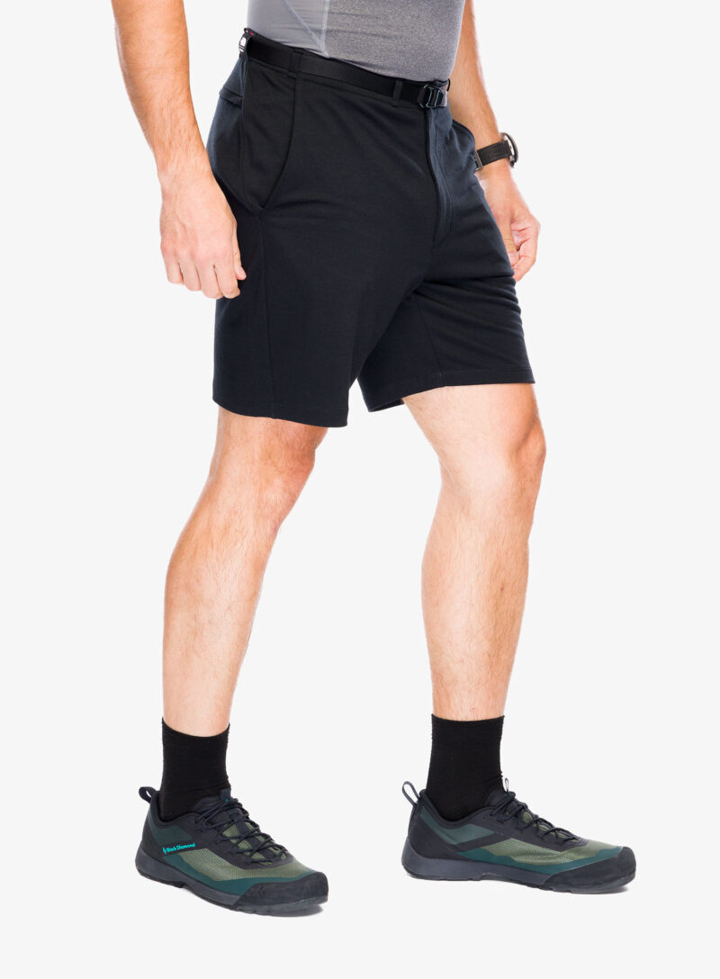 Cumpăra Pantaloni scurti drumetie Icebreaker Merino IB X TNF Shorts - black