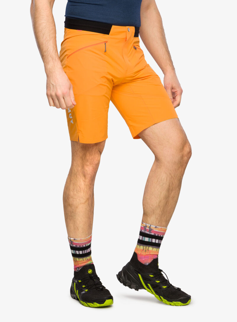 Original Pantaloni scurti drumetie Mammut Aenergy Light SO Shorts - tangerine