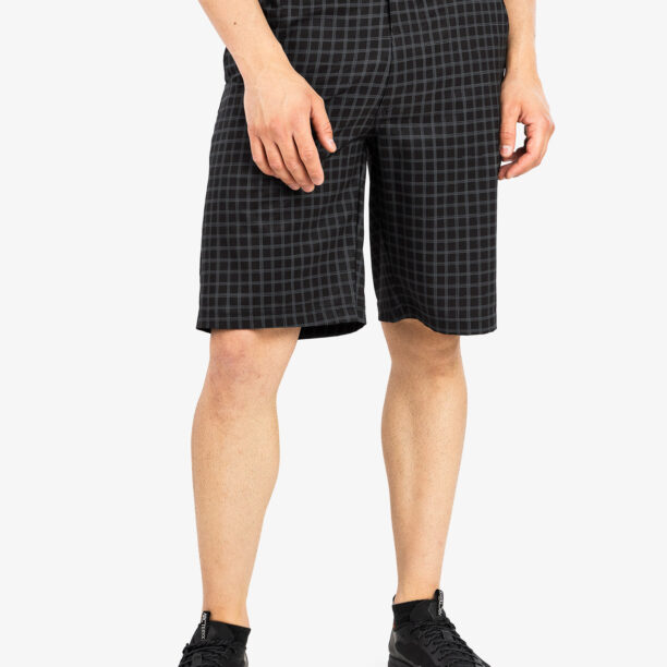 Original Pantaloni scurti drumetie Smartwool 10'' Short - black plaid print