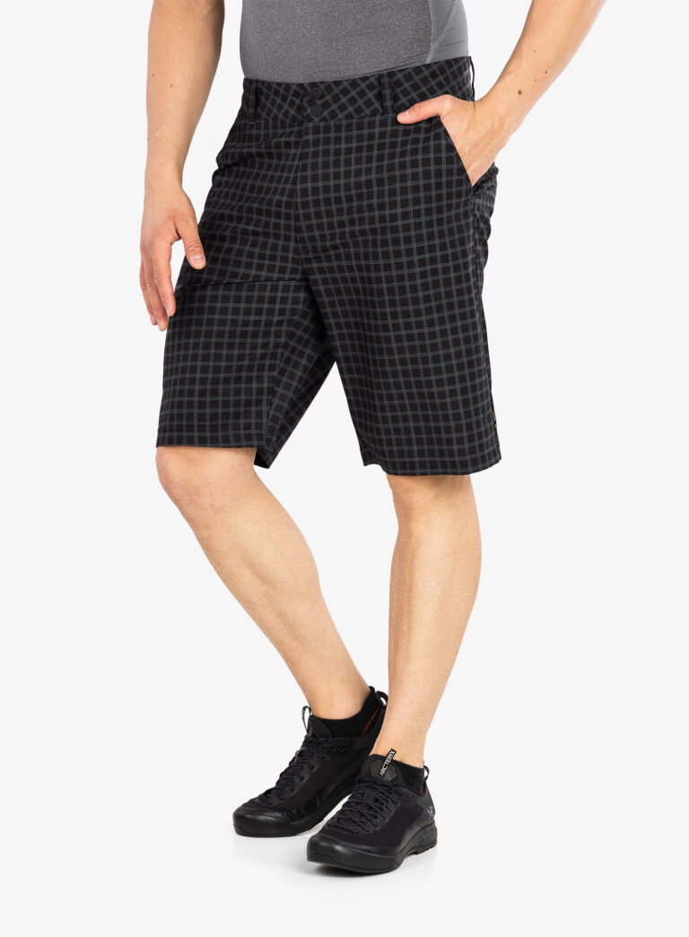 Pantaloni scurti drumetie Smartwool 10'' Short - black plaid print