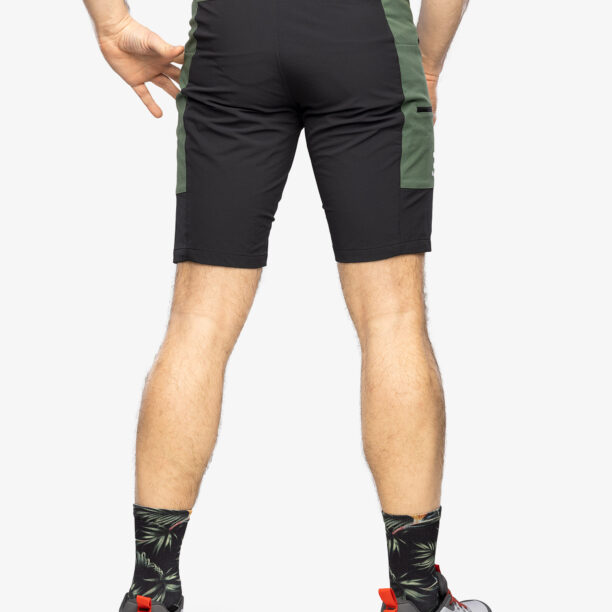 Pantaloni scurti drumetie barbati Haglofs Mid Slim Shorts - fjell green/true black preţ