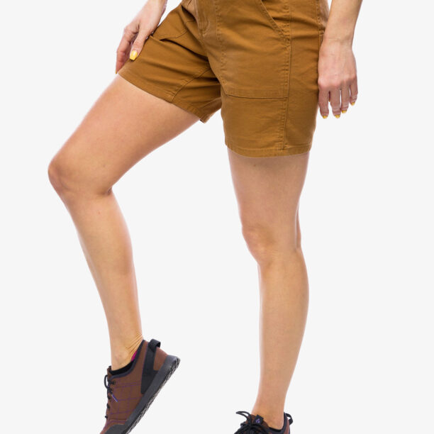 Cumpăra Pantaloni scurti drumetie femei Carhartt Relaxed Fit Canvas Work Short - carhartt brown