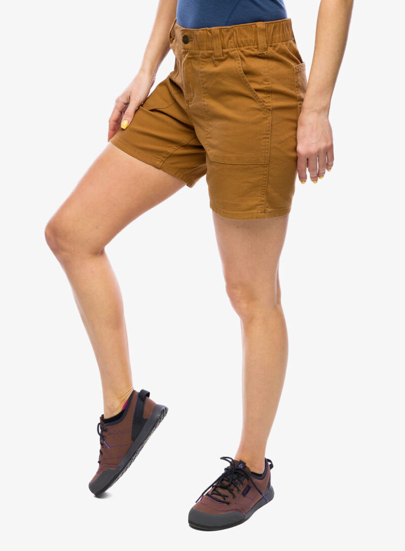 Cumpăra Pantaloni scurti drumetie femei Carhartt Relaxed Fit Canvas Work Short - carhartt brown