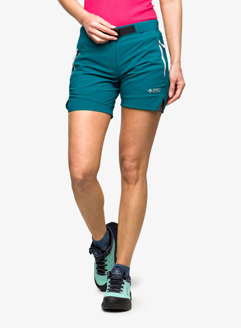 Pantaloni scurti drumetie femei Direct Alpine Cruise Short Lady - emerald/grey