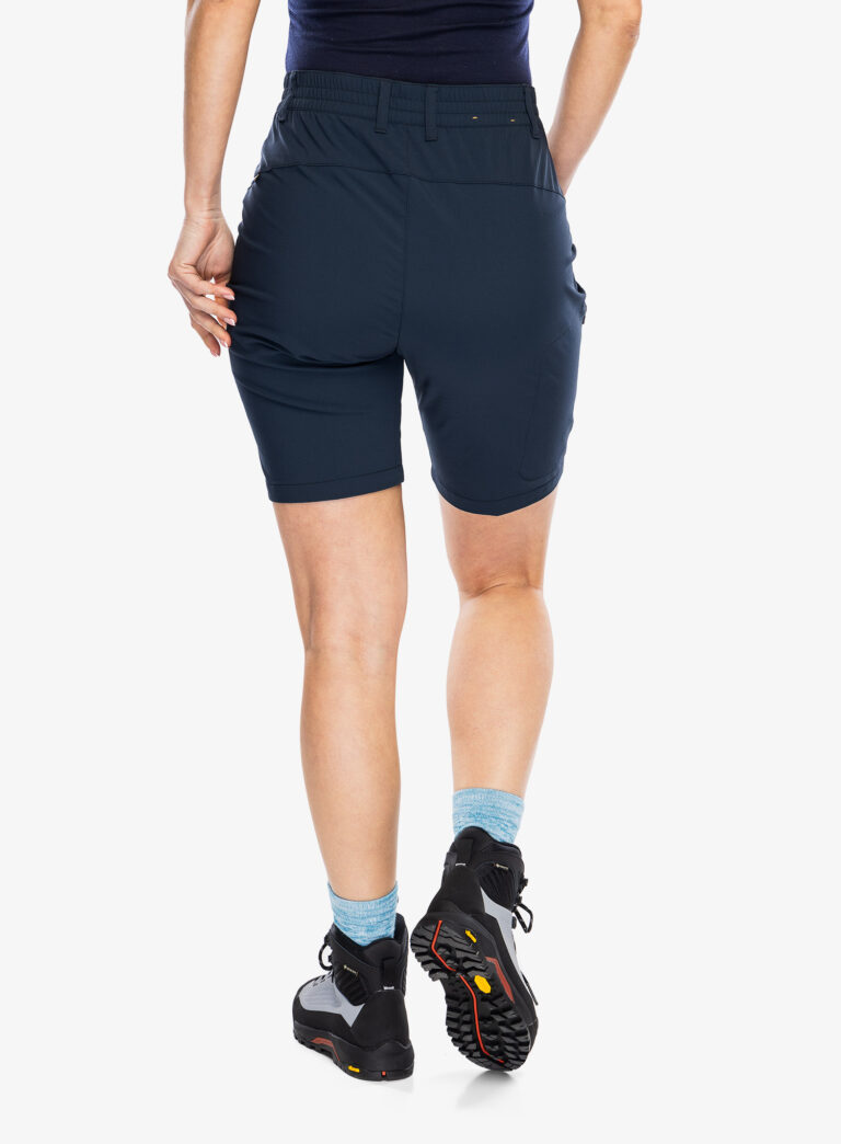 Pantaloni scurti drumetie femei Fjallraven Abisko Trail Stretch Shorts - dark navy preţ