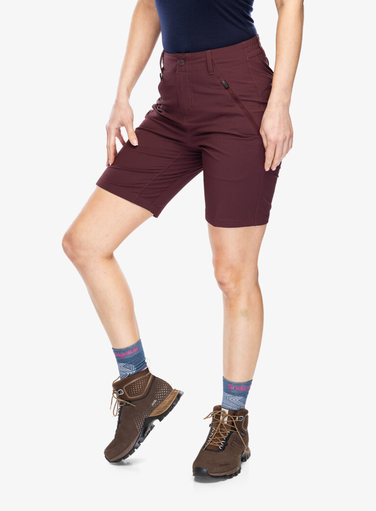 Cumpăra Pantaloni scurti drumetie femei Fjallraven Abisko Trail Stretch Shorts - port