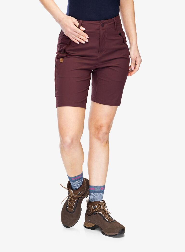 Pantaloni scurti drumetie femei Fjallraven Abisko Trail Stretch Shorts - port