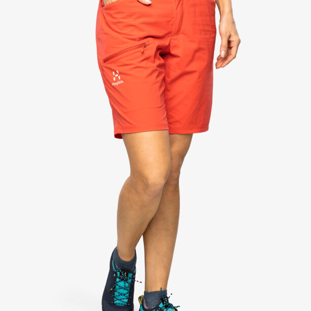 Pantaloni scurti drumetie femei Haglofs L.I.M Fuse Shorts - poppy red