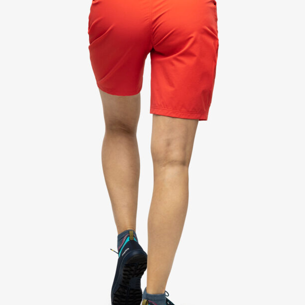 Pantaloni scurti drumetie femei Haglofs Lizard Softshell Shorts - poppy red preţ