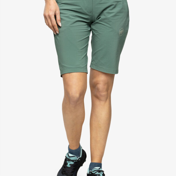 Pantaloni scurti drumetie femei Mammut Runbold Shorts - dark jade