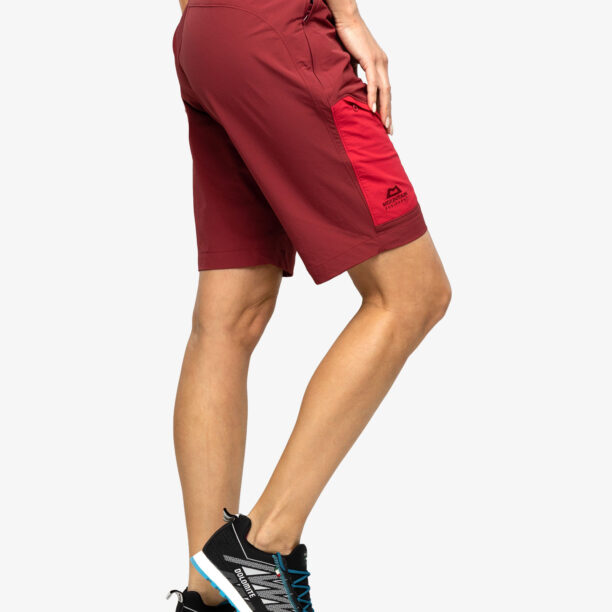 Original Pantaloni scurti drumetie femei Mountain Equipment Comici Short - tibetan red/capsicum