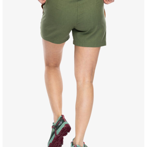 Pantaloni scurti drumetie femei Turbat Goa Hemp Shorts - bronze green preţ