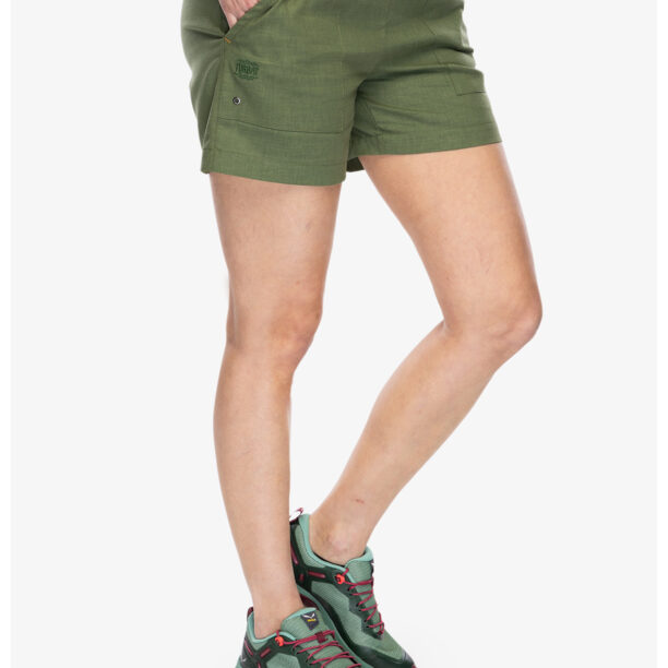 Cumpăra Pantaloni scurti drumetie femei Turbat Goa Hemp Shorts - bronze green