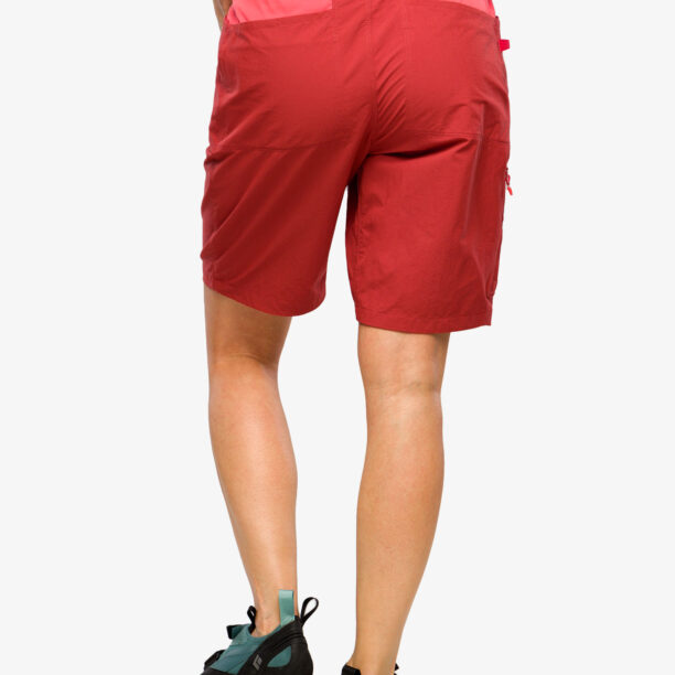 Pantaloni scurti escaladă pentru femei Haglofs ROC Spitz Shorts - corrosion/poppy red preţ