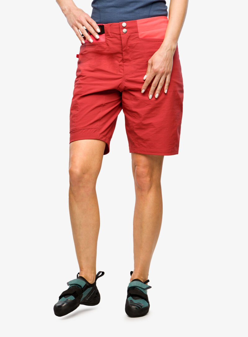 Pantaloni scurti escaladă pentru femei Haglofs ROC Spitz Shorts - corrosion/poppy red