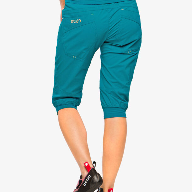 Pantaloni scurti escaladă pentru femei Ocun Noya Eco Shorts - turquoise deep lagoon preţ