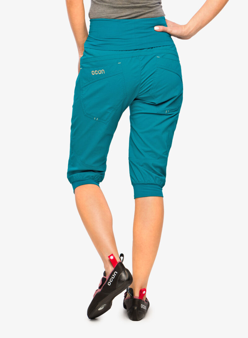 Pantaloni scurti escaladă pentru femei Ocun Noya Eco Shorts - turquoise deep lagoon preţ