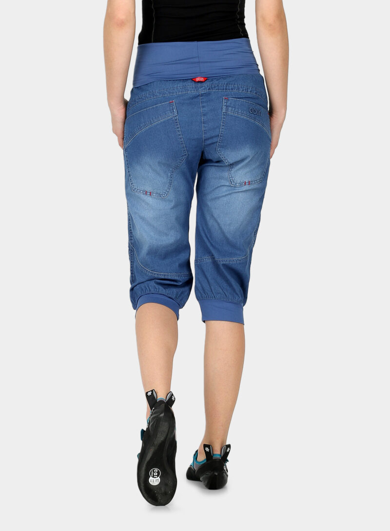 Pantaloni scurti escaladă pentru femei Ocun Noya Short Jeans - middle blue preţ