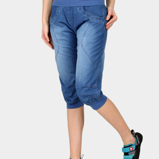 Cumpăra Pantaloni scurti escaladă pentru femei Ocun Noya Short Jeans - middle blue