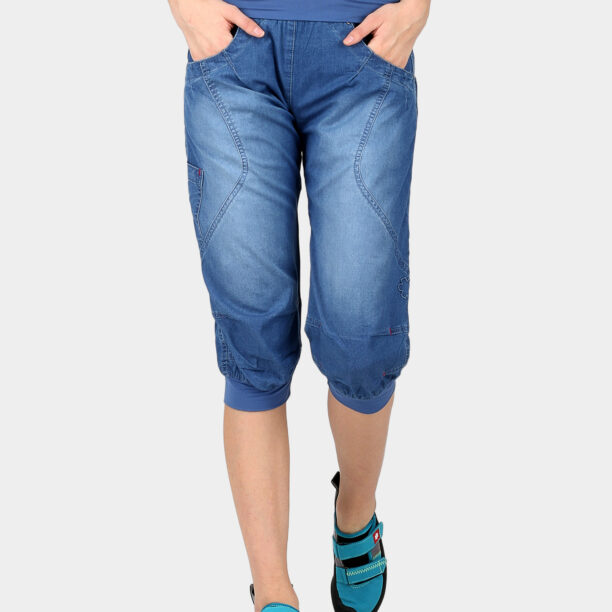 Pantaloni scurti escaladă pentru femei Ocun Noya Short Jeans - middle blue