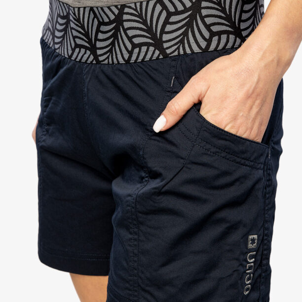 Preţ Pantaloni scurti escaladă pentru femei Ocun Pantera Organic Shorts - anthracite dark navy