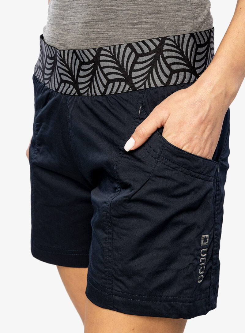 Preţ Pantaloni scurti escaladă pentru femei Ocun Pantera Organic Shorts - anthracite dark navy