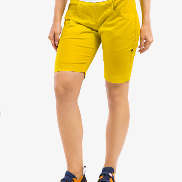 Pantaloni scurti escaladă pentru femei Ocun Sansa Shorts - yellow antique moss