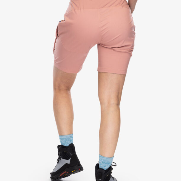 Pantaloni scurti femei Fjallraven Abisko Midsummer Shorts - dusty rose preţ