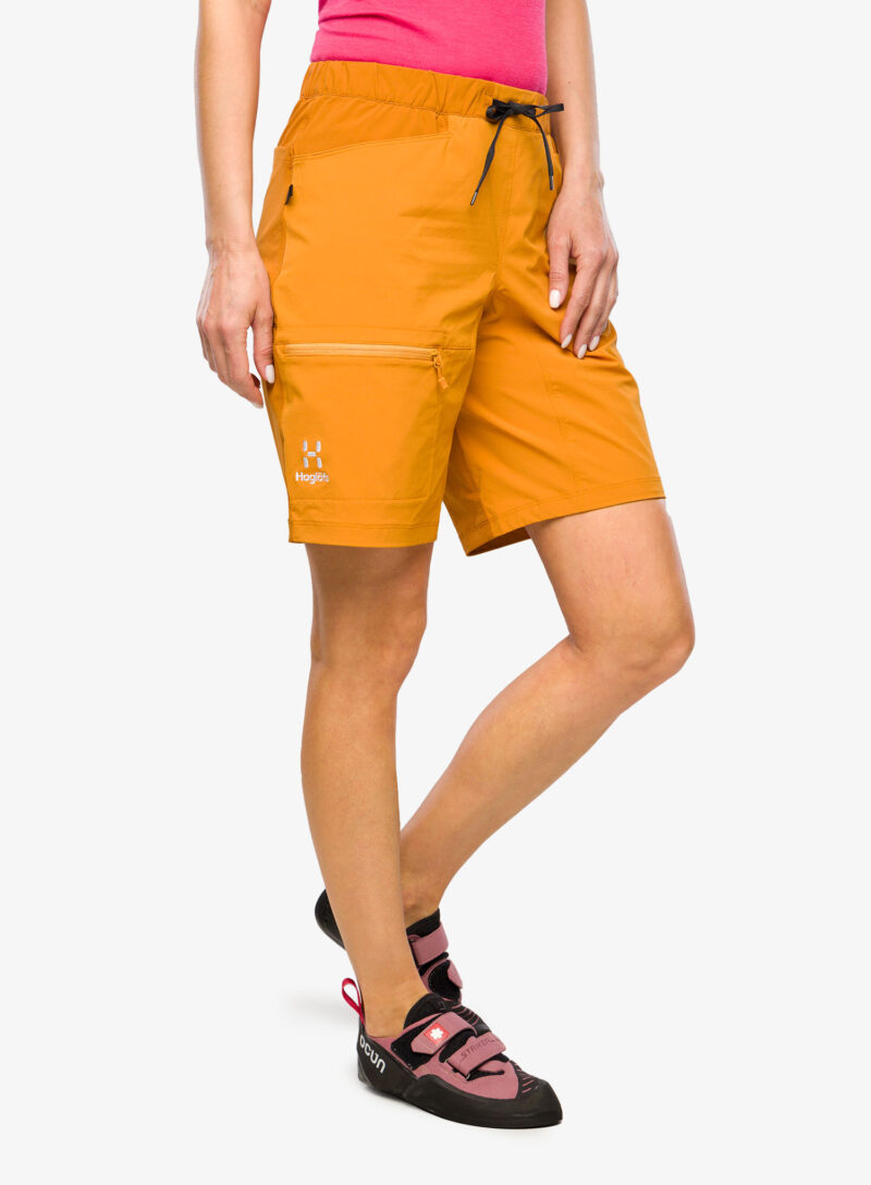 Pantaloni scurti femei Haglofs ROC Lite Standart Shorts - desert yellow/golden brown