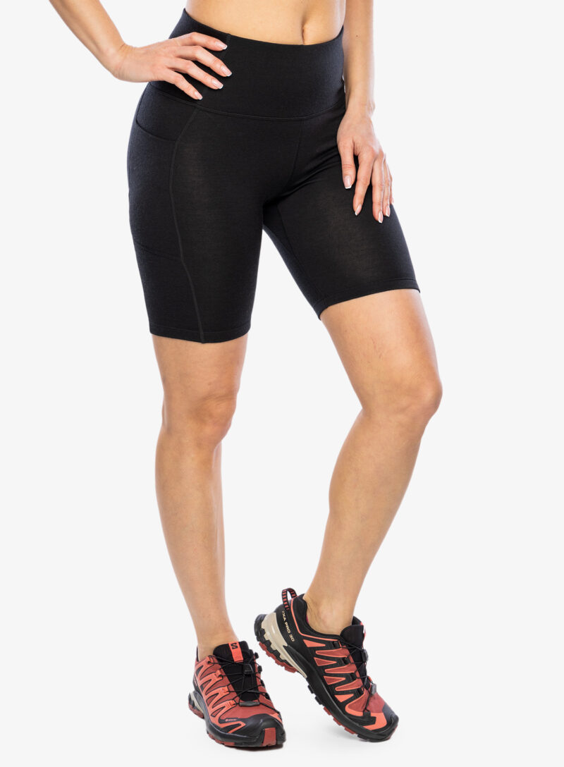 Cumpăra Pantaloni scurti femei Icebreaker Merino 260 Fastray II 8 High Rise Shorts - black