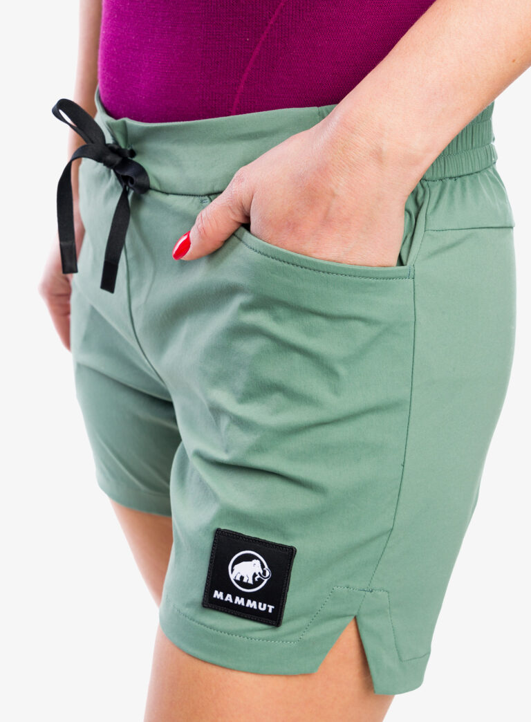 Preţ Pantaloni scurti femei Mammut Massone Light Shorts - dark jade