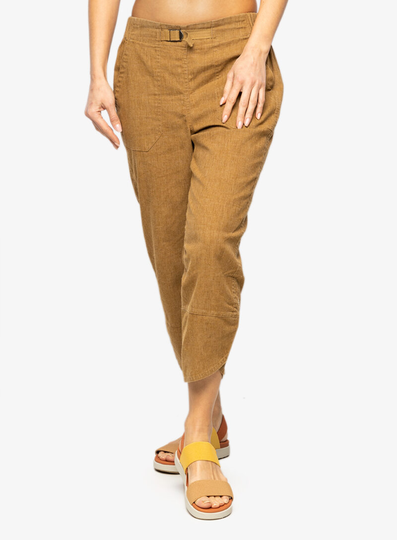 Pantaloni scurti femei Royal Robbins Hempline Capri - coyote