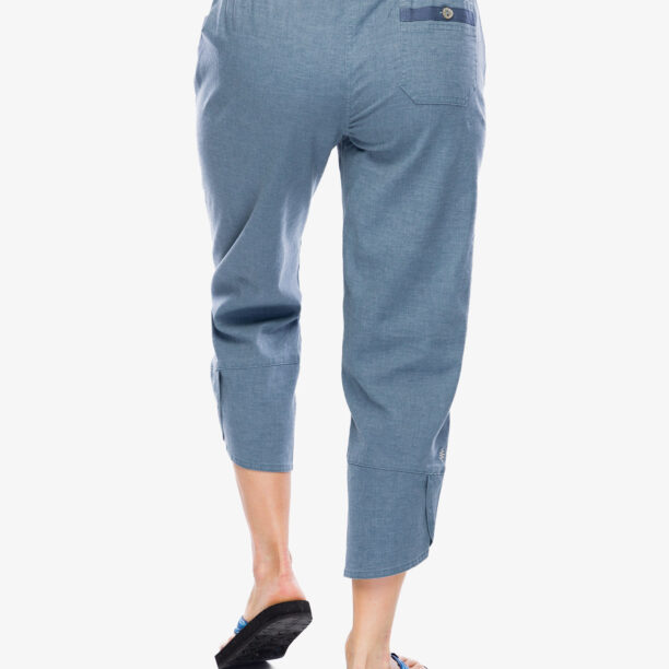 Pantaloni scurti femei Royal Robbins Hempline Capri - lt slate preţ