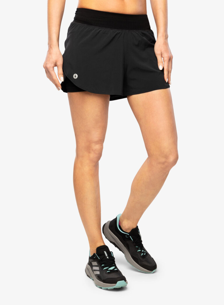 Pantaloni scurti femei Smartwool Intraknit Active Lined Short - black