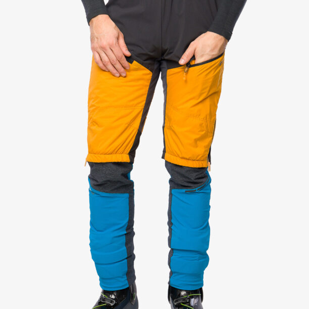 Original Pantaloni scurți încălziți Direct Alpine Logan Alpha - mango/anthracite