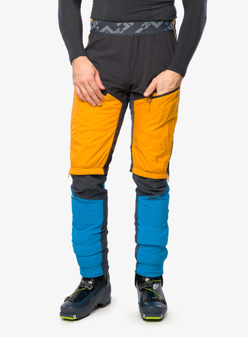 Original Pantaloni scurți încălziți Direct Alpine Logan Alpha - mango/anthracite