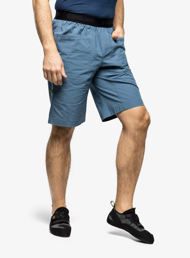 Pantaloni scurti pentru escaladă Edelrid Me Legacy Shorts IV - bluegrey