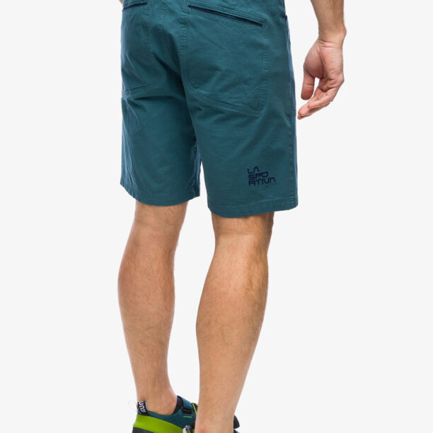 Preţ Pantaloni scurti pentru escaladă La Sportiva Flatanger Short - hurricane/deep sea