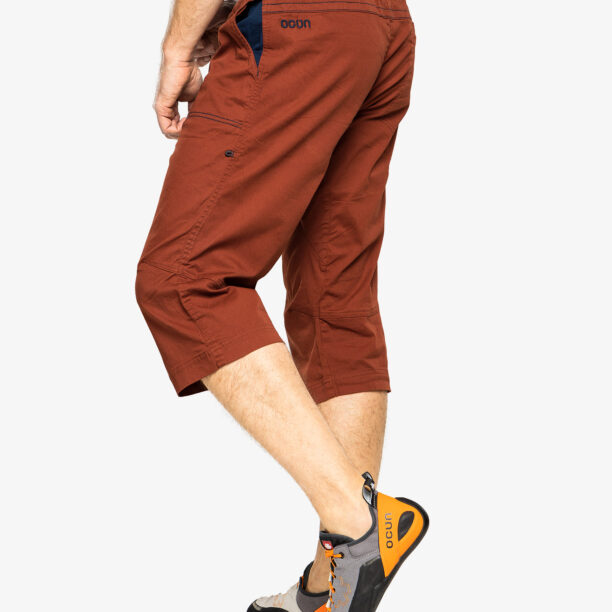 Pantaloni scurti pentru escaladă Ocun Jaws 3/4 - brown brandy preţ