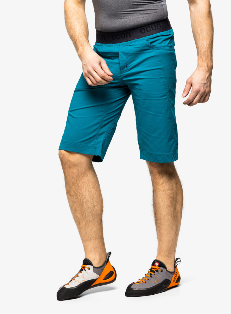 Cumpăra Pantaloni scurti pentru escaladă Ocun Mania Eco Shorts - turquoise deep lagoon