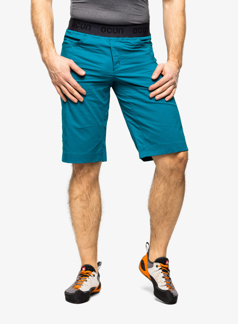 Pantaloni scurti pentru escaladă Ocun Mania Eco Shorts - turquoise deep lagoon