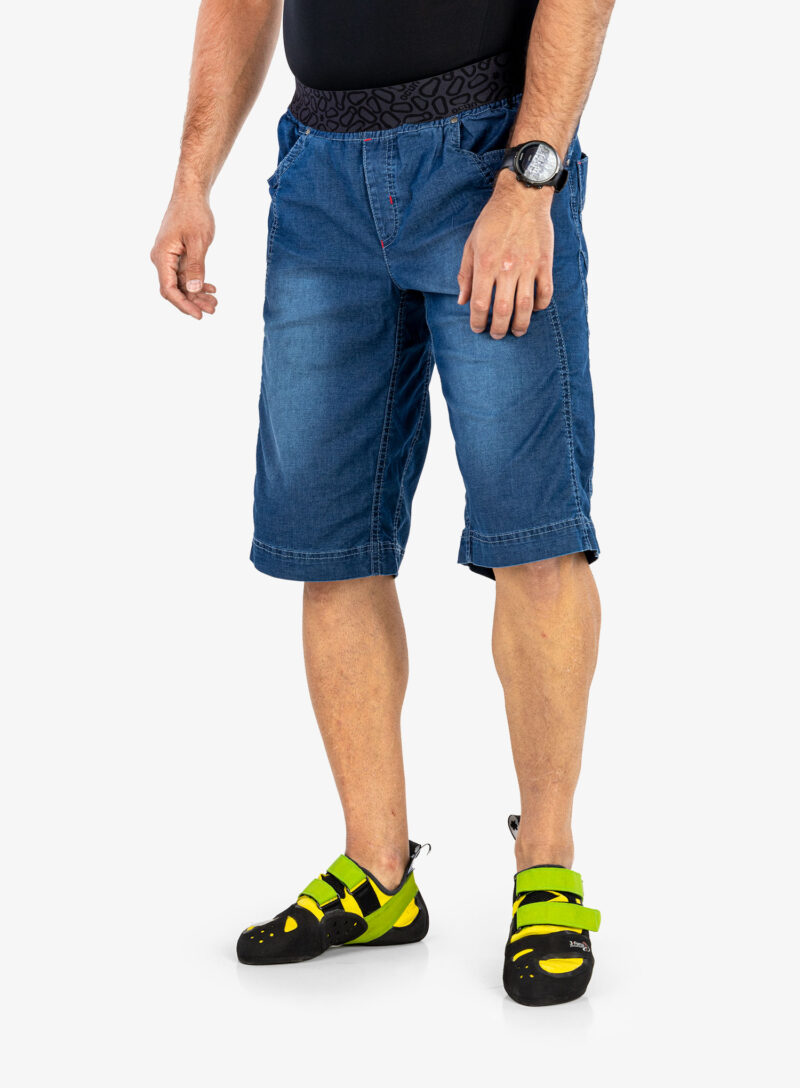 Cumpăra Pantaloni scurti pentru escaladă Ocun Mania Shorts Jeans - dark blue