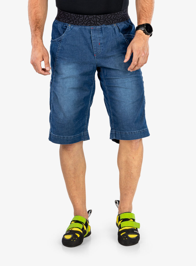 Pantaloni scurti pentru escaladă Ocun Mania Shorts Jeans - dark blue