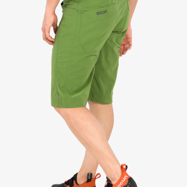 Original Pantaloni scurti pentru escaladă Ocun Mania Shorts - green lime II