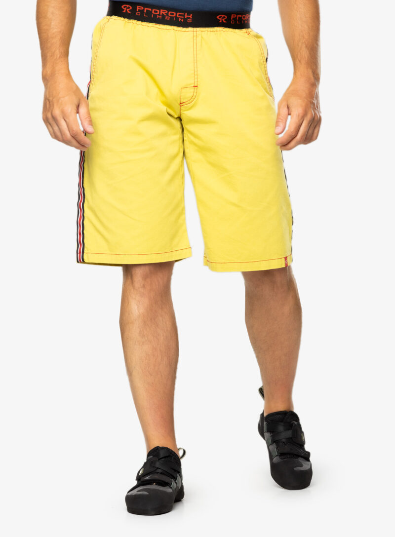 Pantaloni scurti pentru escaladă ProRock Roca Shorts - funky yellow