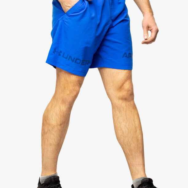 Cumpăra Pantaloni scurti sport Under Armour Woven Graphic WM Short - versa blue/bauhaus blue