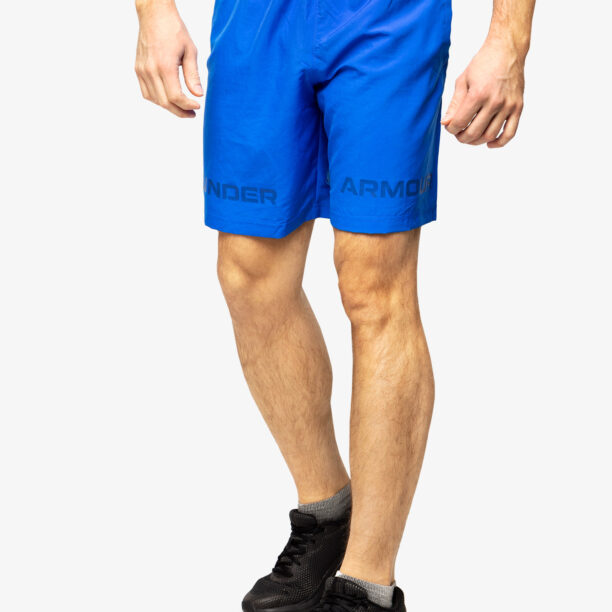 Pantaloni scurti sport Under Armour Woven Graphic WM Short - versa blue/bauhaus blue