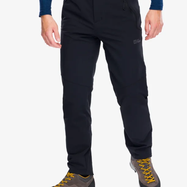 Pantaloni softshell Jack Wolfskin Glastal Winter Pants - black